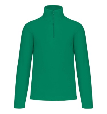 ENZO - ZIP NECK MICROFLEECE JACKET