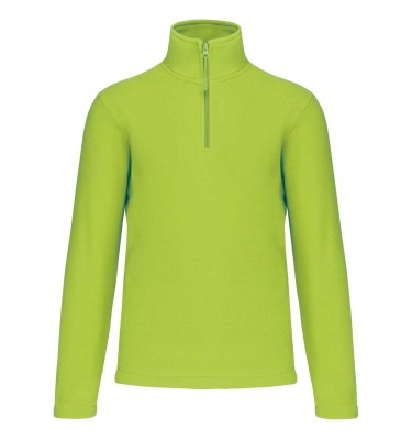 ENZO - ZIP NECK MICROFLEECE JACKET