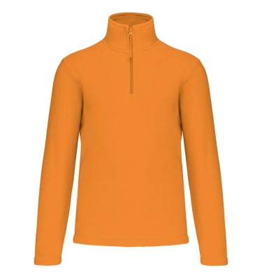 ENZO - ZIP NECK MICROFLEECE JACKET