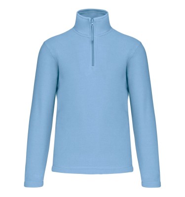 ENZO - ZIP NECK MICROFLEECE JACKET