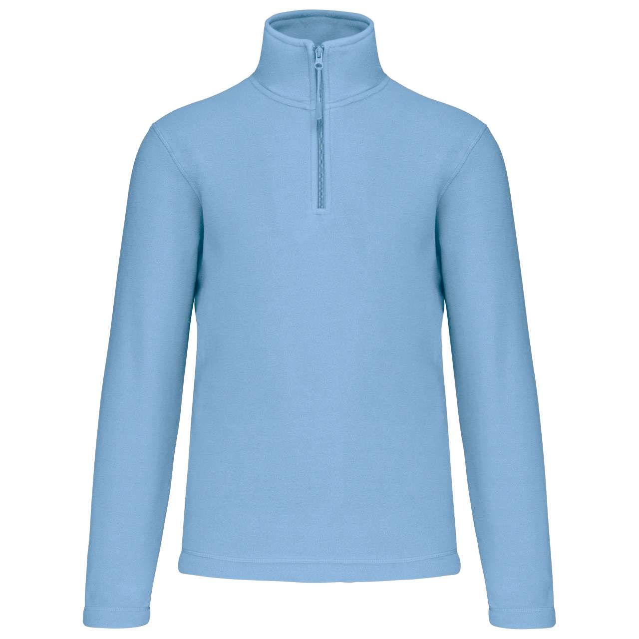 ENZO - ZIP NECK MICROFLEECE JACKET