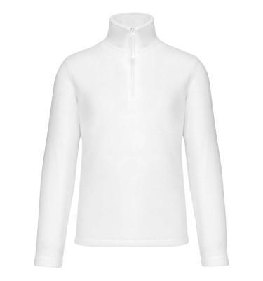 ENZO - ZIP NECK MICROFLEECE JACKET