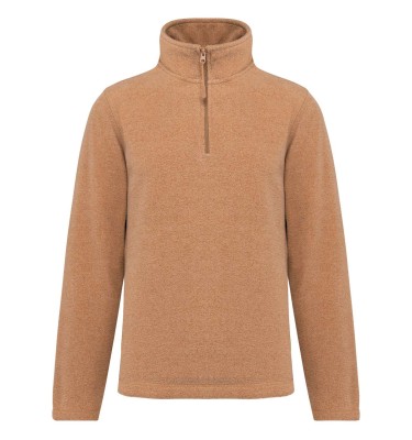 ENZO - ZIP NECK MICROFLEECE JACKET
