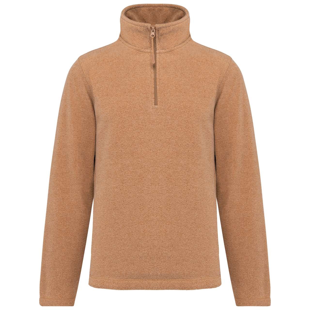 ENZO - ZIP NECK MICROFLEECE JACKET