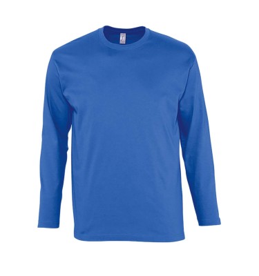 SOL'S MONARCH - MEN'S ROUND COLLAR LONG SLEEVE T-SHIRT