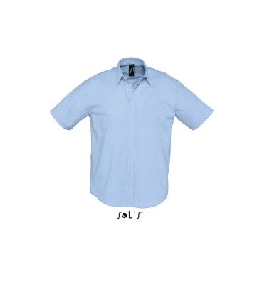 SOL'S BRISBANE - SHORT SLEEVE OXFORD MEN'S SHIRT