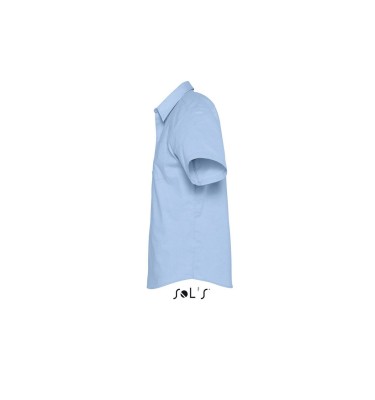 SOL'S BRISBANE - SHORT SLEEVE OXFORD MEN'S SHIRT