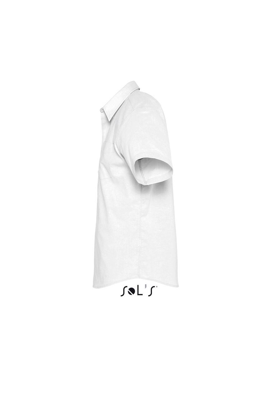 SOL'S BRISBANE - SHORT SLEEVE OXFORD MEN'S SHIRT