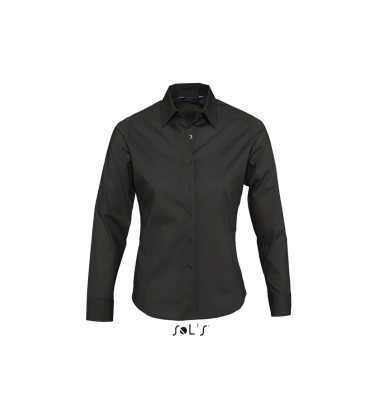 SOL'S EDEN - LONG SLEEVE STRETCH WOMEN'S SHIRT