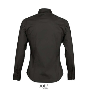 SOL'S EDEN - LONG SLEEVE STRETCH WOMEN'S SHIRT