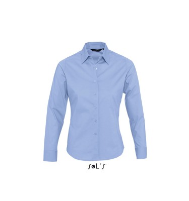 SOL'S EDEN - LONG SLEEVE STRETCH WOMEN'S SHIRT