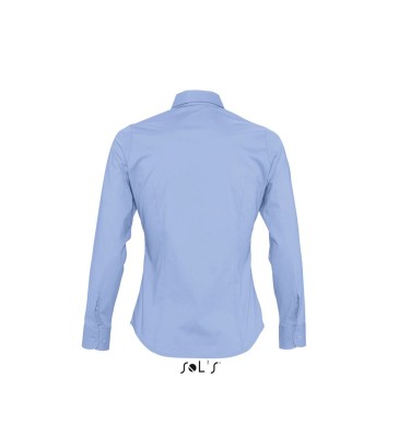 SOL'S EDEN - LONG SLEEVE STRETCH WOMEN'S SHIRT