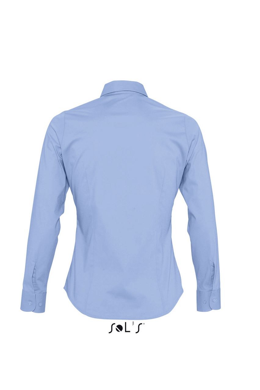SOL'S EDEN - LONG SLEEVE STRETCH WOMEN'S SHIRT