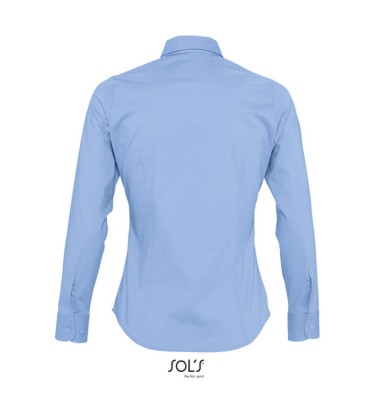 SOL'S EDEN - LONG SLEEVE STRETCH WOMEN'S SHIRT