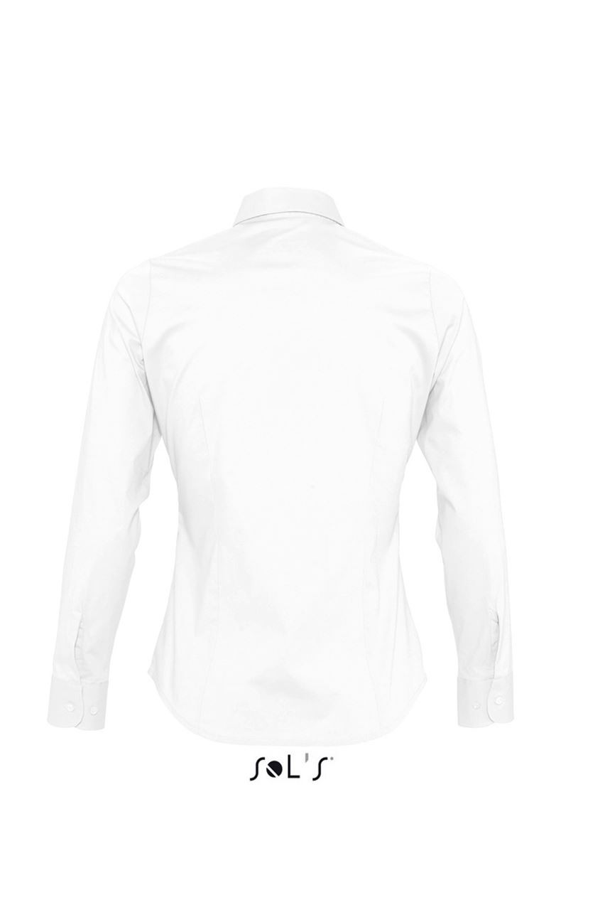 SOL'S EDEN - LONG SLEEVE STRETCH WOMEN'S SHIRT