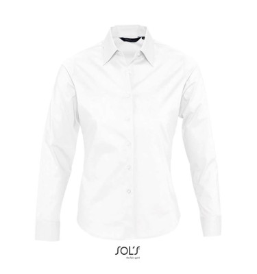 SOL'S EDEN - LONG SLEEVE STRETCH WOMEN'S SHIRT