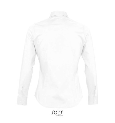 SOL'S EDEN - LONG SLEEVE STRETCH WOMEN'S SHIRT