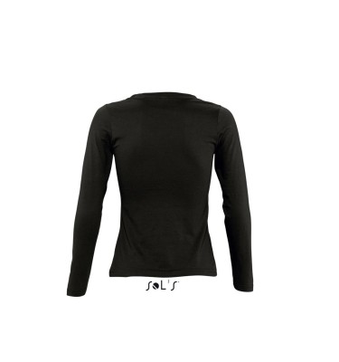 SOL'S MAJESTIC - WOMEN'S ROUND COLLAR LONG SLEEVE T-SHIRT