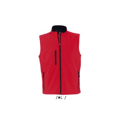 SOL'S RALLYE MEN - SLEEVELESS SOFTSHELL JACKET