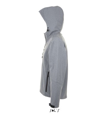 SOL'S REPLAY MEN - HOODED SOFTSHELL
