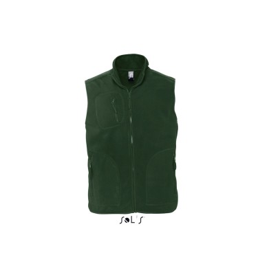 SOL'S NORWAY - UNISEX SLEEVELESS FLEECE CARDIGAN
