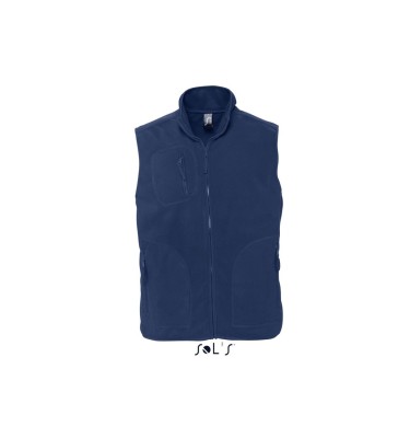 SOL'S NORWAY - UNISEX SLEEVELESS FLEECE CARDIGAN
