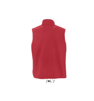SOL'S NORWAY - UNISEX SLEEVELESS FLEECE CARDIGAN
