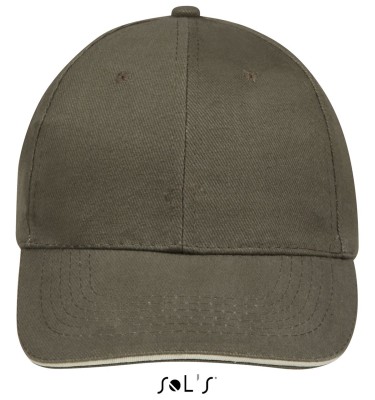 SOL'S BUFFALO - SIX PANEL CAP