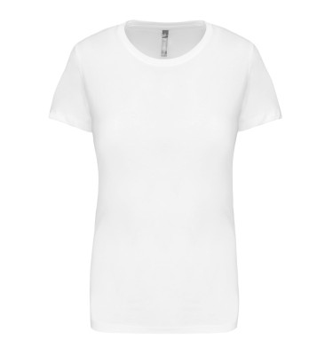 LADIES' SHORT SLEEVE CREW NECK T-SHIRT