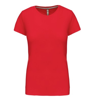 LADIES' SHORT SLEEVE CREW NECK T-SHIRT