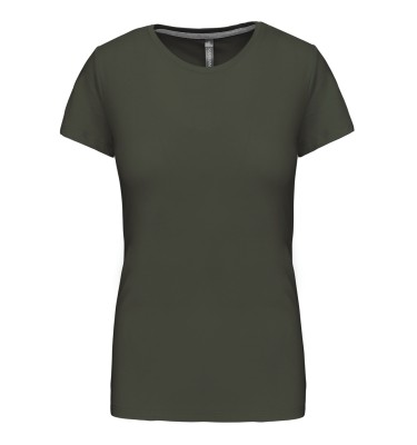 LADIES' SHORT SLEEVE CREW NECK T-SHIRT