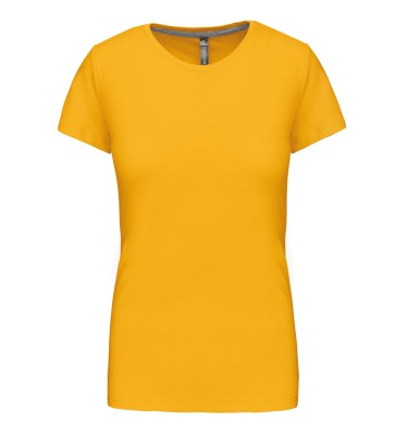 LADIES' SHORT SLEEVE CREW NECK T-SHIRT