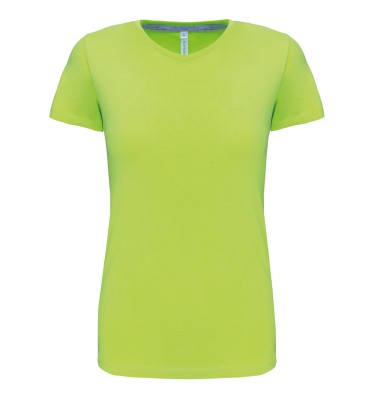 LADIES' SHORT SLEEVE CREW NECK T-SHIRT