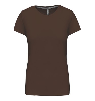 LADIES' SHORT SLEEVE CREW NECK T-SHIRT