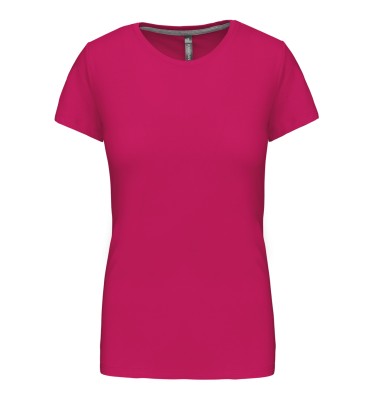 LADIES' SHORT SLEEVE CREW NECK T-SHIRT