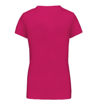 LADIES' SHORT SLEEVE CREW NECK T-SHIRT