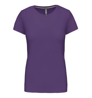 LADIES' SHORT SLEEVE CREW NECK T-SHIRT