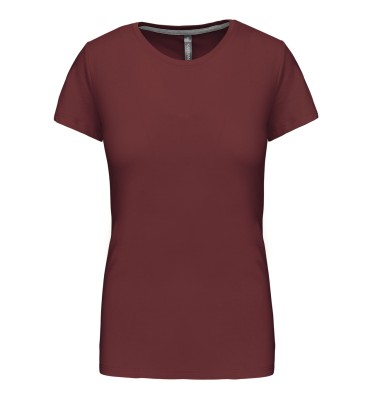 LADIES' SHORT SLEEVE CREW NECK T-SHIRT