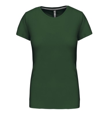 LADIES' SHORT SLEEVE CREW NECK T-SHIRT