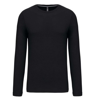 MEN'S LONG-SLEEVED CREW NECK T-SHIRT