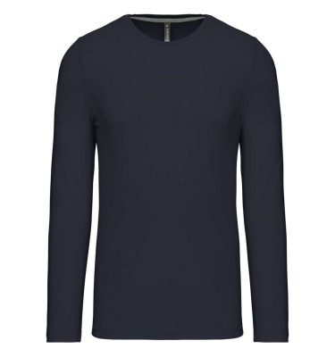 MEN'S LONG-SLEEVED CREW NECK T-SHIRT