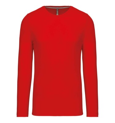 MEN'S LONG-SLEEVED CREW NECK T-SHIRT