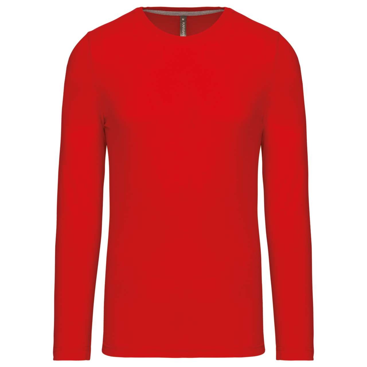 MEN'S LONG-SLEEVED CREW NECK T-SHIRT