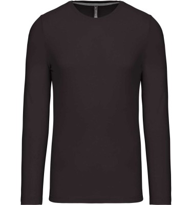 MEN'S LONG-SLEEVED CREW NECK T-SHIRT