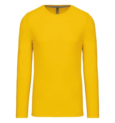 MEN'S LONG-SLEEVED CREW NECK T-SHIRT
