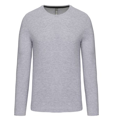 MEN'S LONG-SLEEVED CREW NECK T-SHIRT