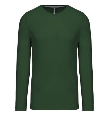 MEN'S LONG-SLEEVED CREW NECK T-SHIRT