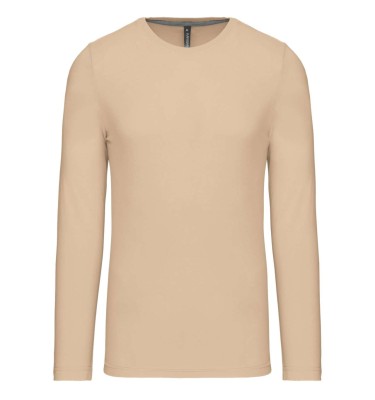 MEN'S LONG-SLEEVED CREW NECK T-SHIRT