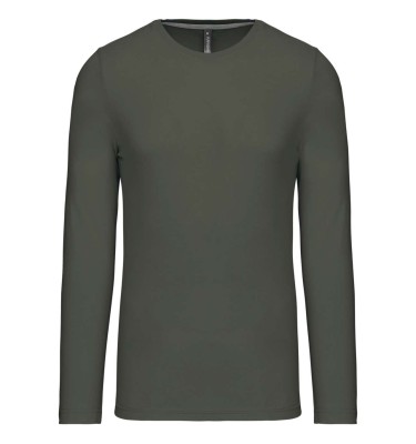 MEN'S LONG-SLEEVED CREW NECK T-SHIRT