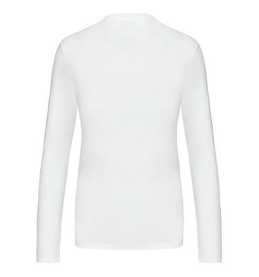 LADIES' LONG-SLEEVED CREW NECK T-SHIRT